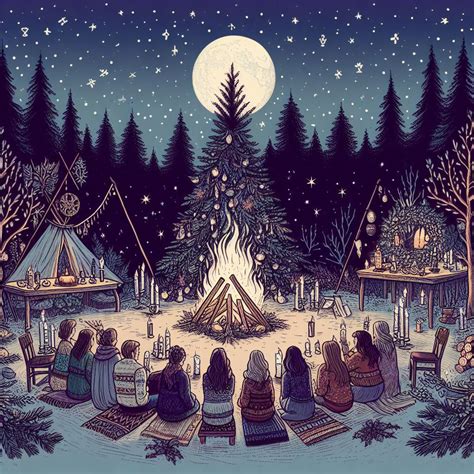 Yule traditions wicca
